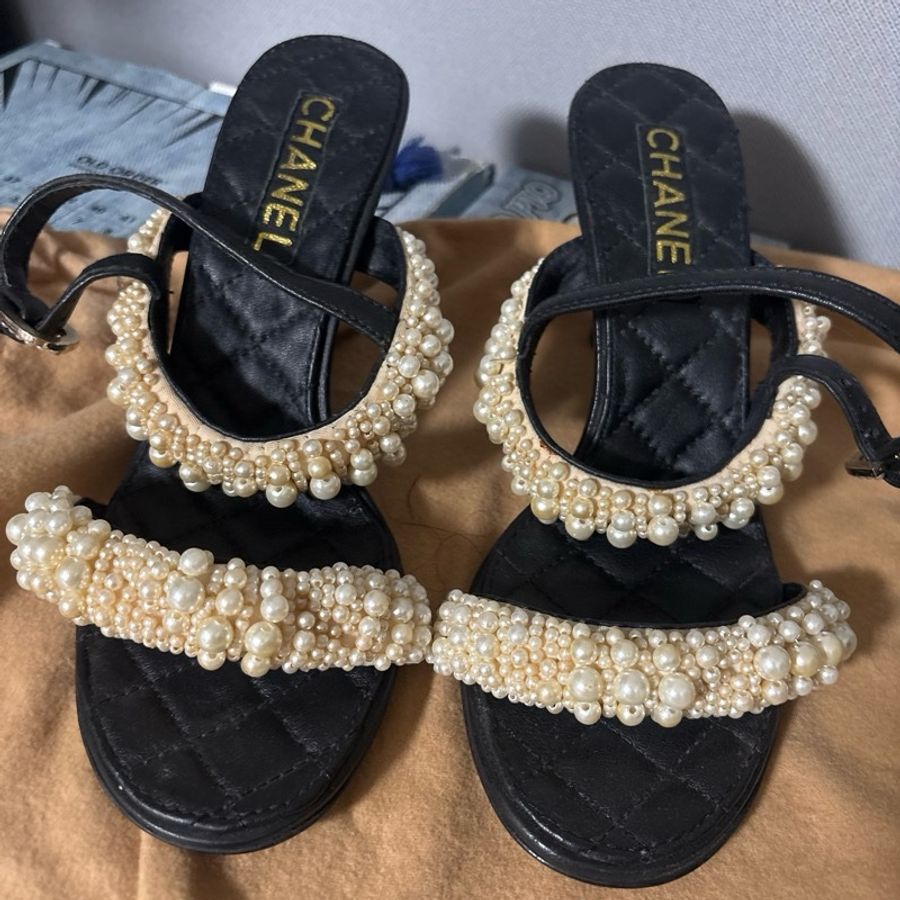 Chanel涼鞋 40c-5