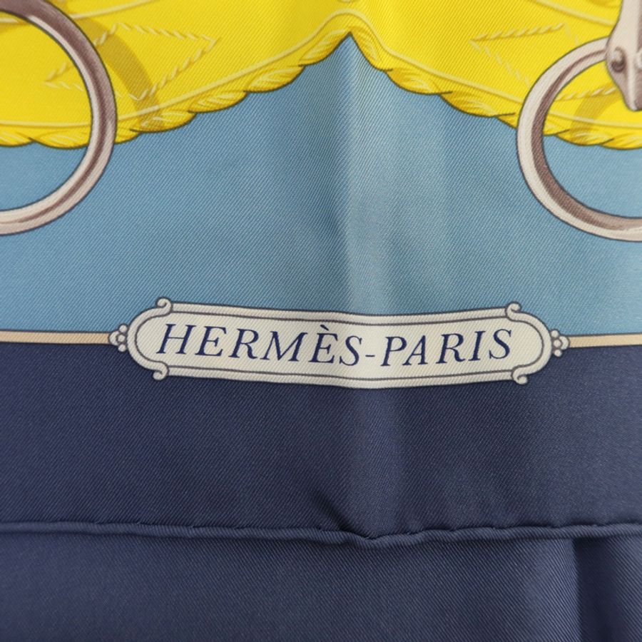 HERMES 【Hermes Fair】絲質Scarf 90x90絲巾-5