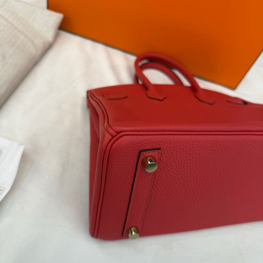 Hermes 愛馬仕Birkin 樹莓紅/牡丹紅-8