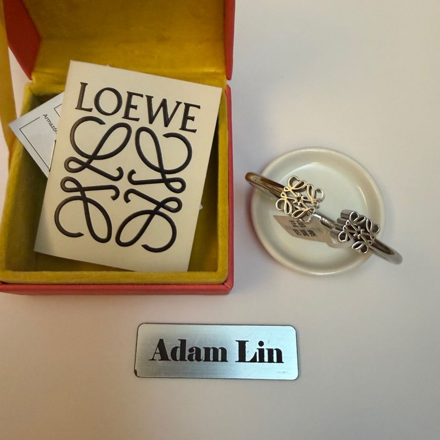Loewe Anagram 純銀手環-4