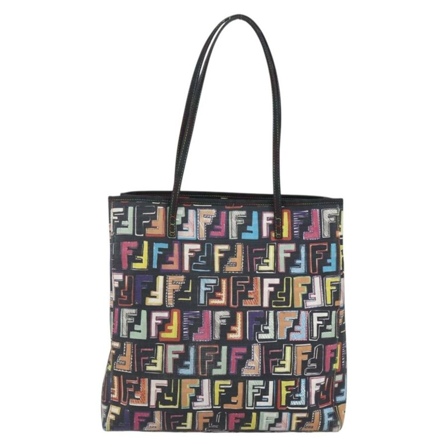【日本直送】FENDI Zucca 帆布手提包 PVC 多色金色正品 SW1846V-1