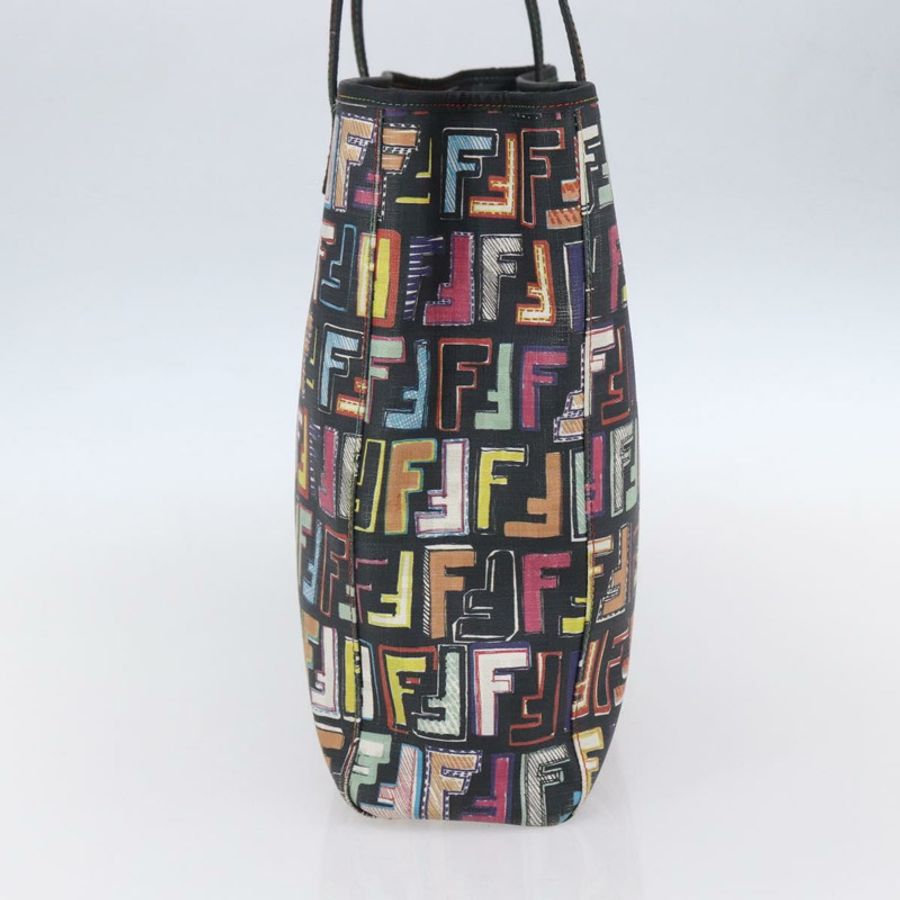 【日本直送】FENDI Zucca 帆布手提包 PVC 多色金色正品 SW1846V-3