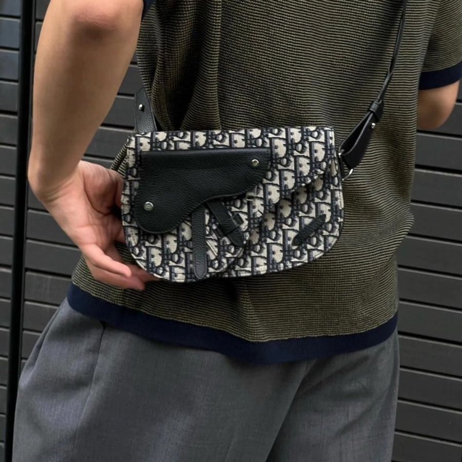 🏷️Dior 迪奧.Saddle 馬鞍郵差包 已絕版/客人寄賣-22