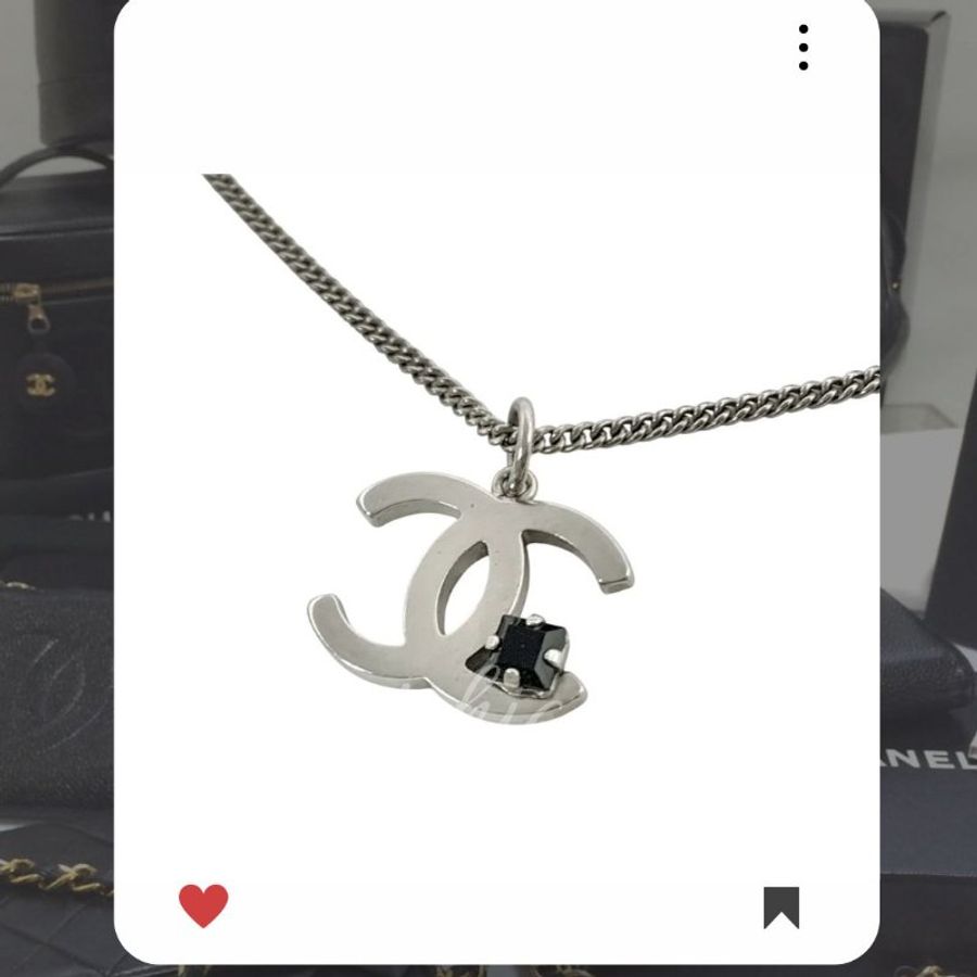 🛍️🎁 26 🔥 4月新品【預訂】💘 香奈兒 Chanel 銀色CC頸鏈🔥 香奈兒熱賣款 香奈兒經典款頸鏈 CHANEL NECKLACE-7