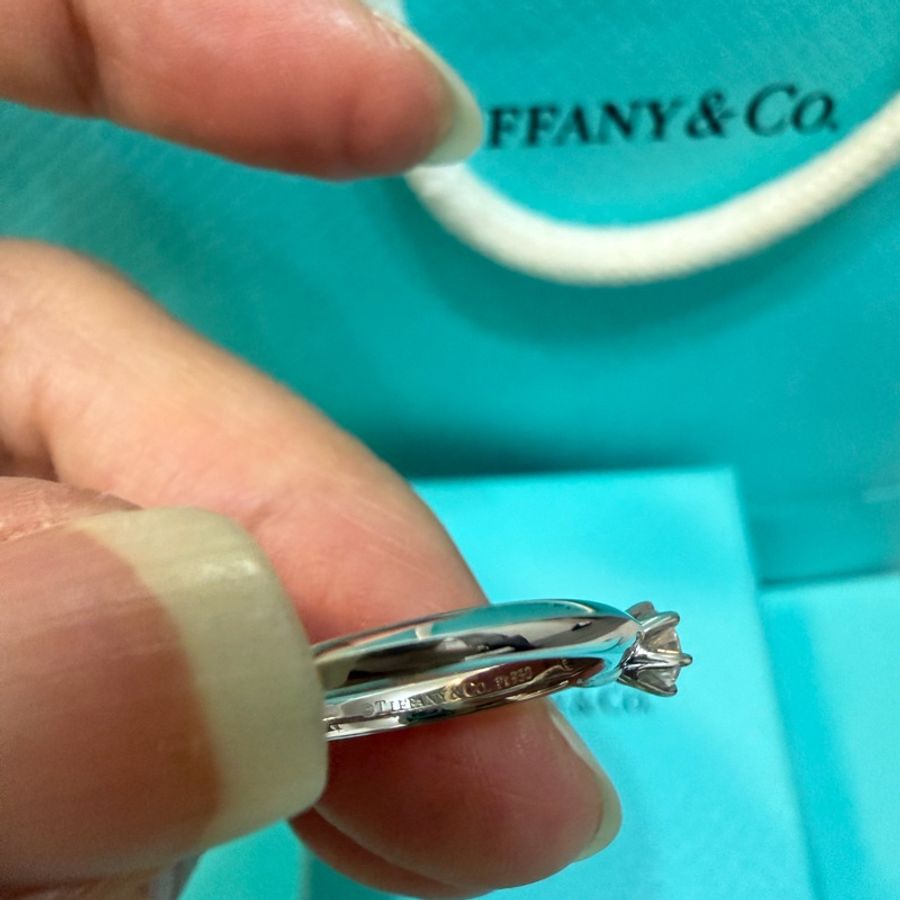 Tiffany&Co. 六爪鑽戒💍0.19carat-6