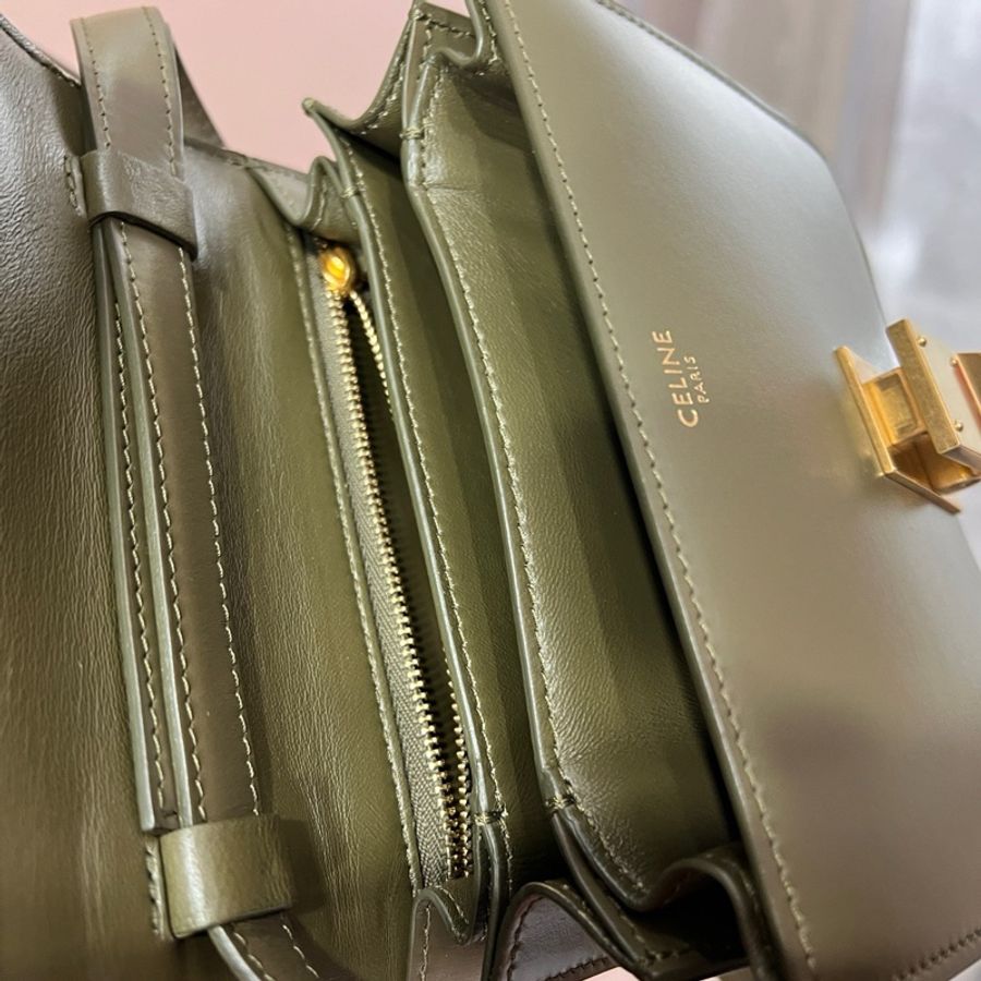 Celine 賽琳 box 豆腐包小號 16*13*7 🈚附件-5