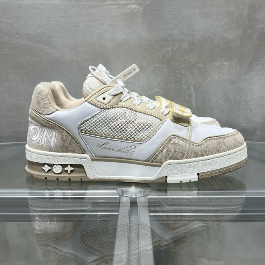 Louis Vuitton路易威登 Trainer 卡其魔術貼 39.5碼-2