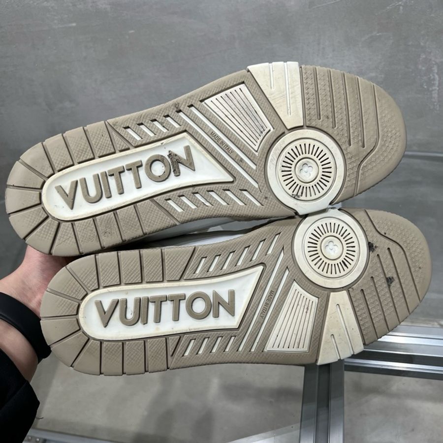 Louis Vuitton路易威登 Trainer 卡其魔術貼 39.5碼-7