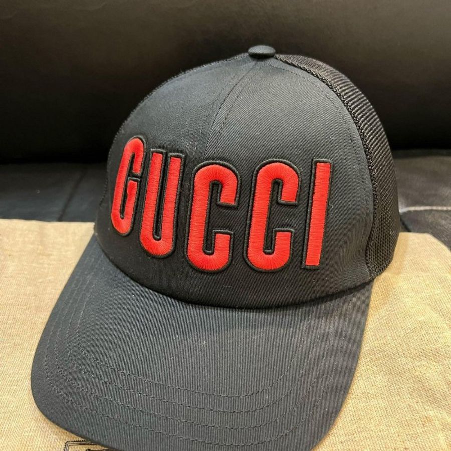 💎Han's house精品服飾💎 GUCCI 古馳 立體 刺繡 帽子 L-0