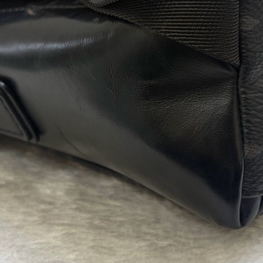 路易威登/Louis Vuitton Voyager黑武士郵差包小號芯片款無破裂-7