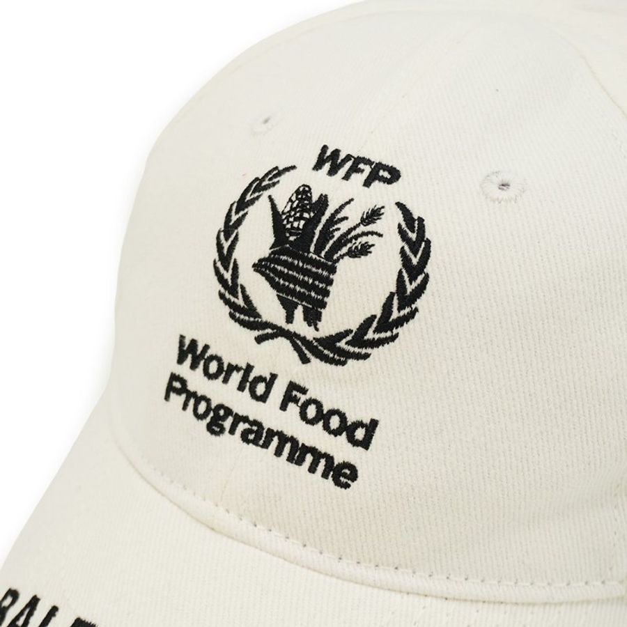 Balenciaga 聯名款 棉質棒球帽#L(白)-2