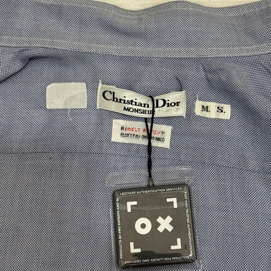 【赫蒂國際精品】 Dior 刺繡棉質襯衫-4