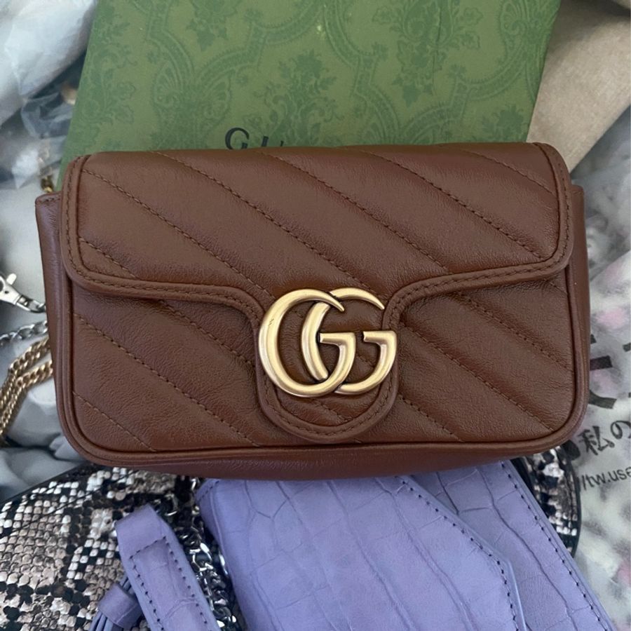 GUCCI GG Marmont supermini肩背包-1