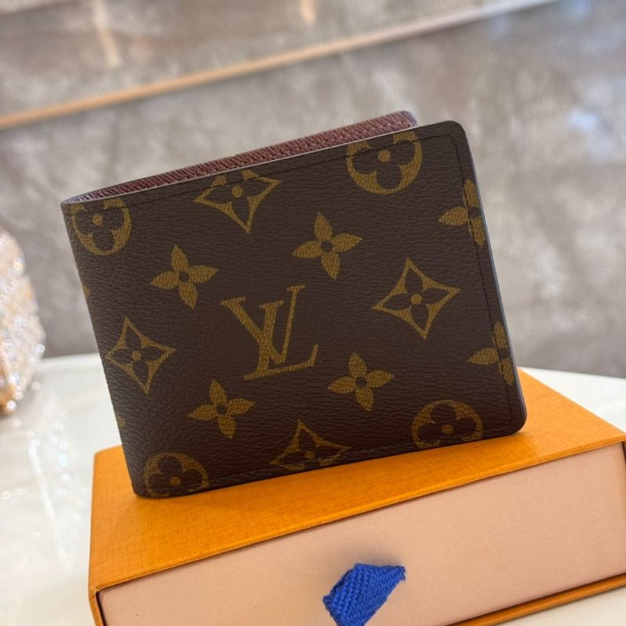 *SHIHNA名牌精品* LV M60895 Multiple 經典老花短夾-0