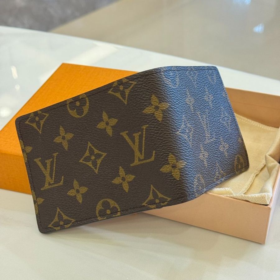 *SHIHNA名牌精品* LV M60895 Multiple 經典老花短夾-2