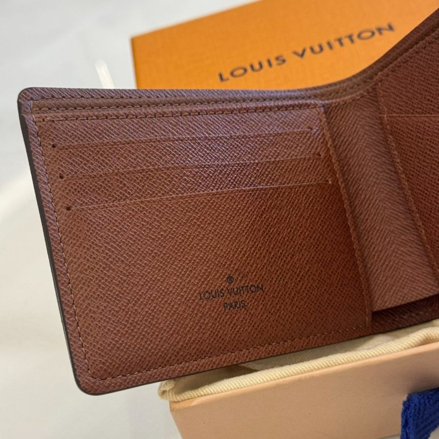 *SHIHNA名牌精品* LV M60895 Multiple 經典老花短夾-4