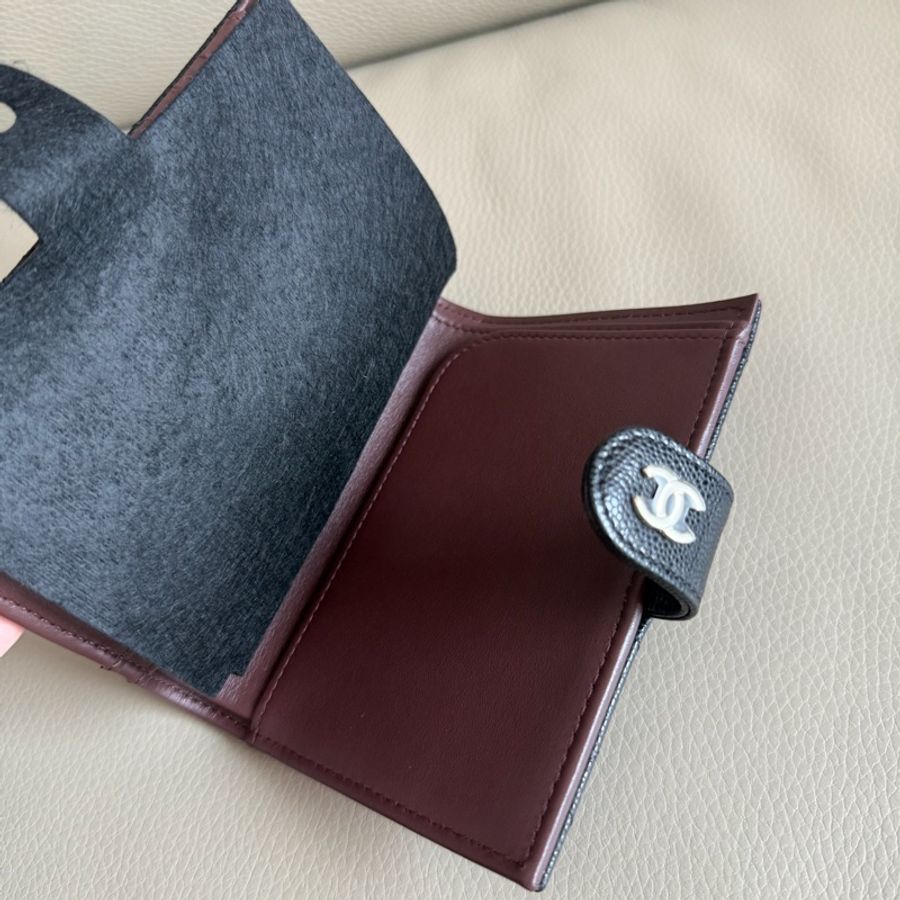 「M.Y精品」 chanel 小香 最新26C 內拉鏈中夾 護照套 護照中夾-18