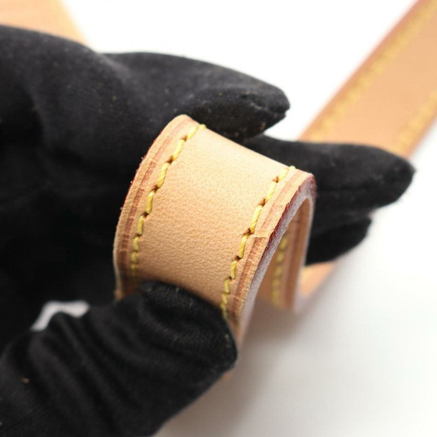 原棕色花帆布Saumur 30肩背【LOUIS VUITTON LV 路易威登】M42256-8