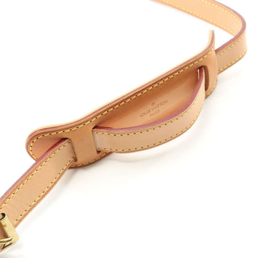 原棕色花帆布Saumur 30肩背【LOUIS VUITTON LV 路易威登】M42256-9