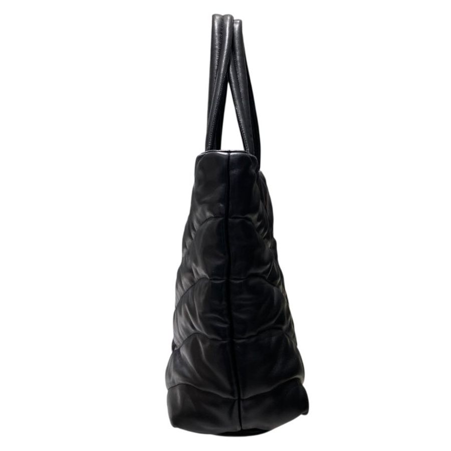 SAINT LAURENT 托特包 752888-1EL0Z 羊皮 黑色-2