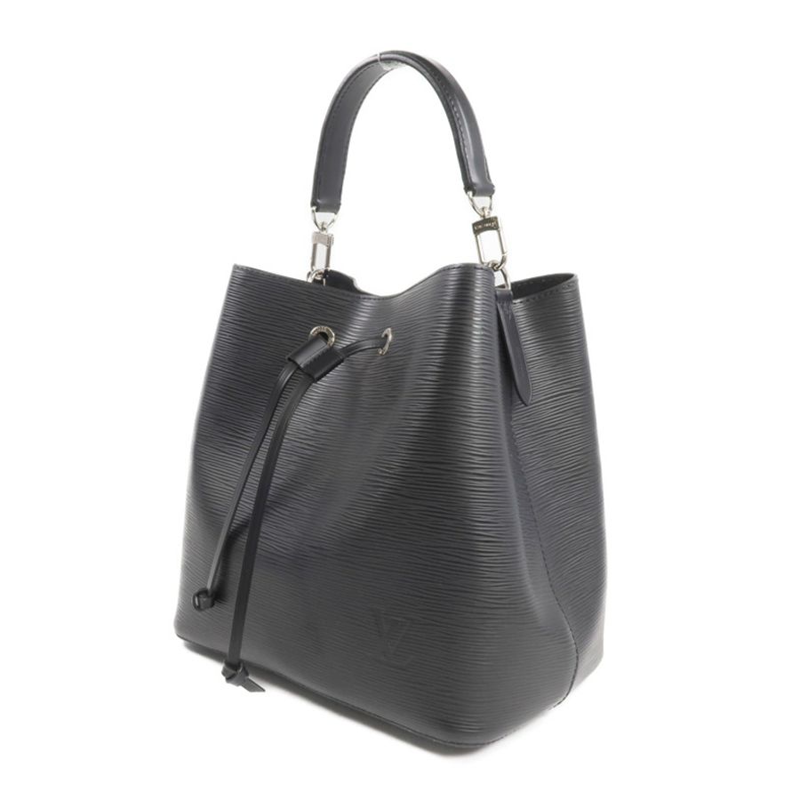 LOUIS VUITTON Epi Neo Noe MM銀扣手挽肩背兩用袋-2