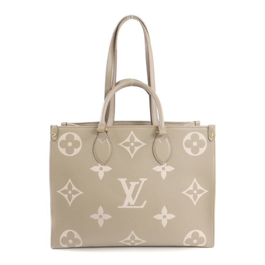 LOUIS VUITTON Monogram Empreinte OnTheGo MM金扣手挽肩背兩用袋-1