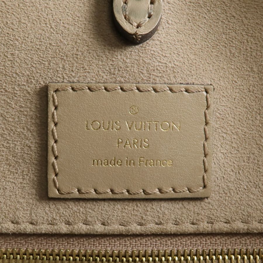 LOUIS VUITTON Monogram Empreinte OnTheGo MM金扣手挽肩背兩用袋-12