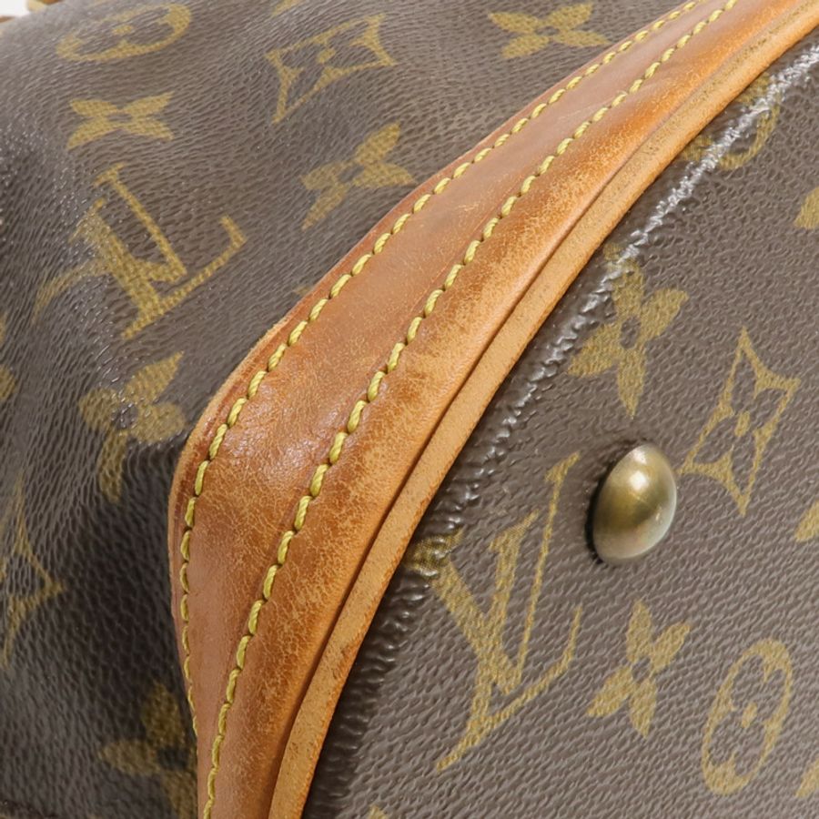 LOUIS VUITTON Monogram Bucket PM金扣手挽袋-6