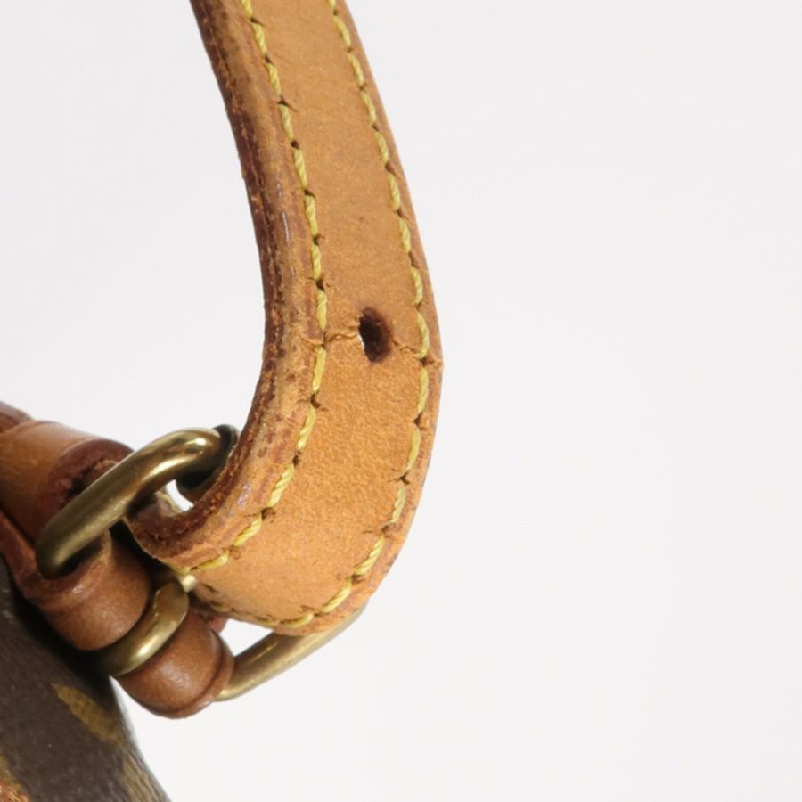 LOUIS VUITTON Monogram Bucket PM金扣手挽袋-15