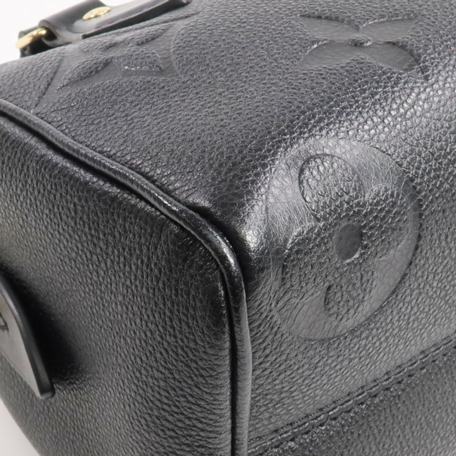 LOUIS VUITTON Monogram Empreinte Speedy Bandouliere 20金扣手挽肩背兩用袋-10