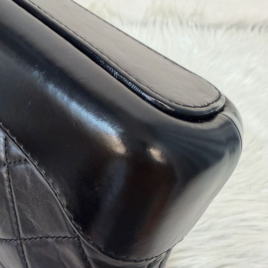 CHANEL A91810 AS0865 gabrielle HOBO 20公分 黑色斜背包流浪包 小號-11
