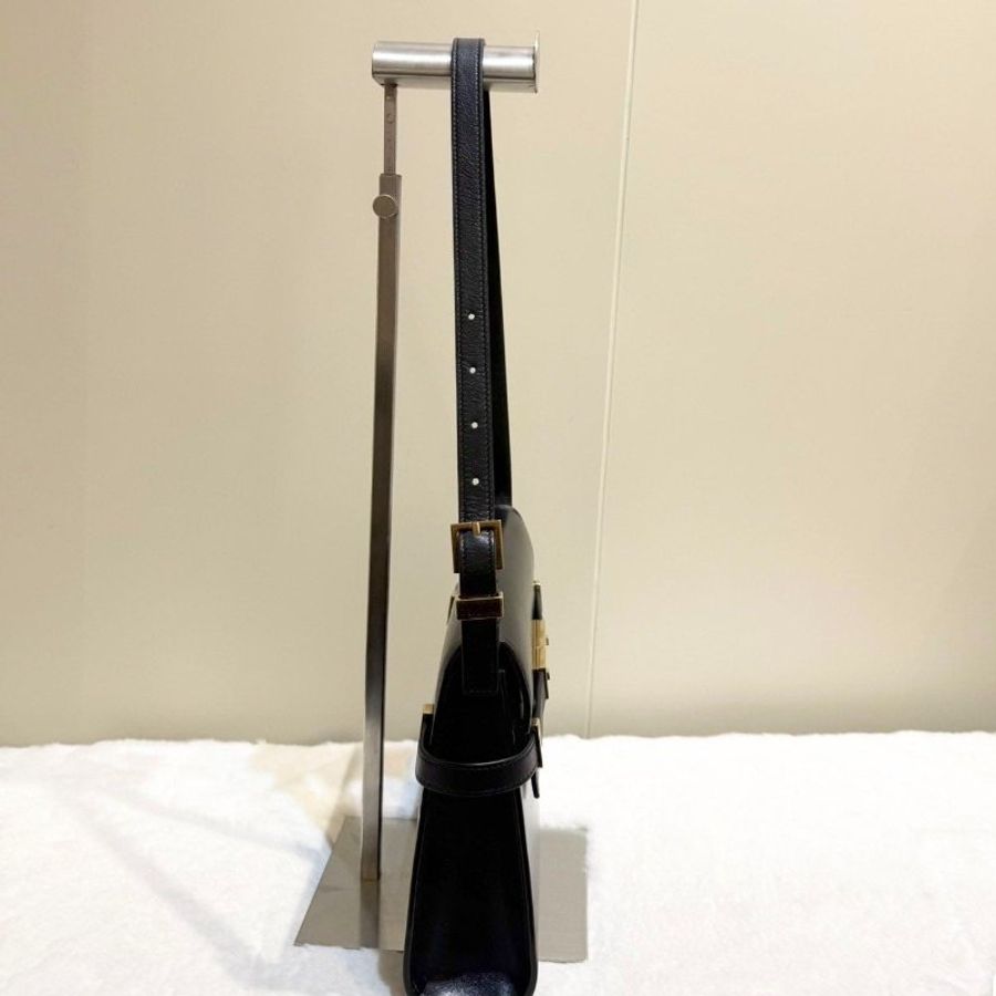 YSL 曼哈頓 黑金小號 24*17.5*6 99新配件塵袋-2