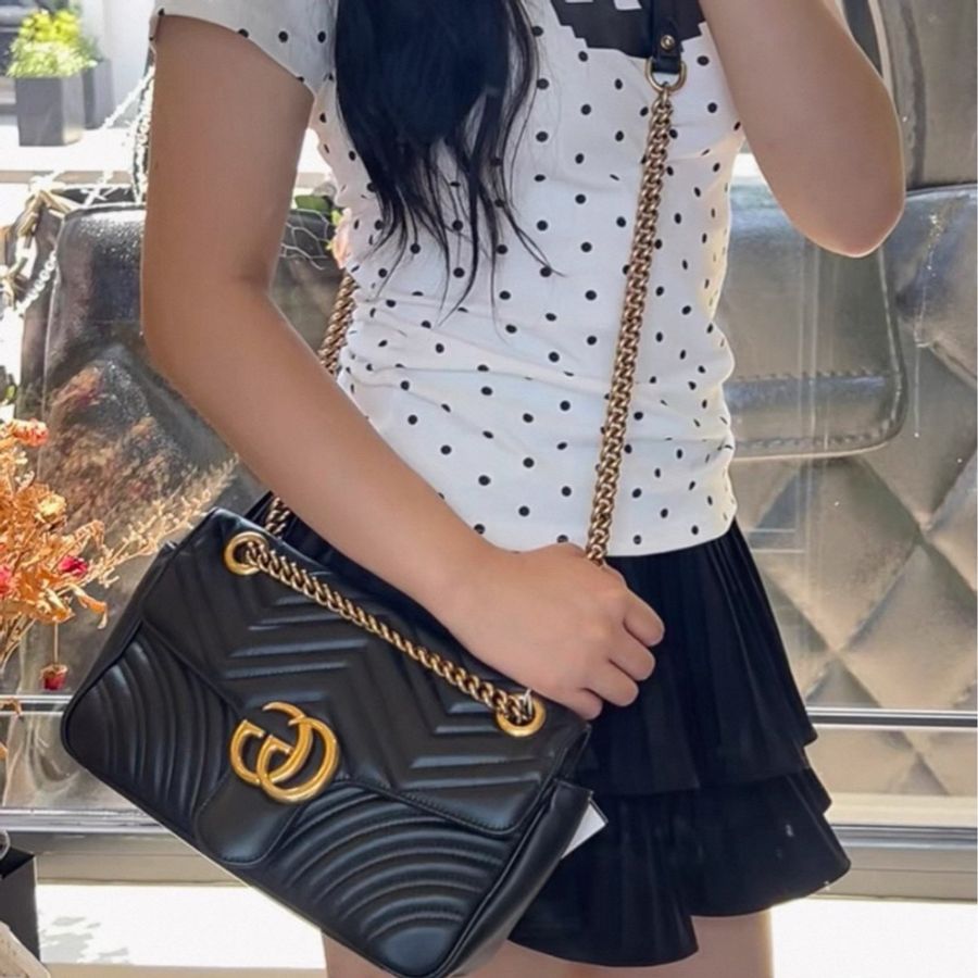 Gucci 古驰 黑金马蒙26-4