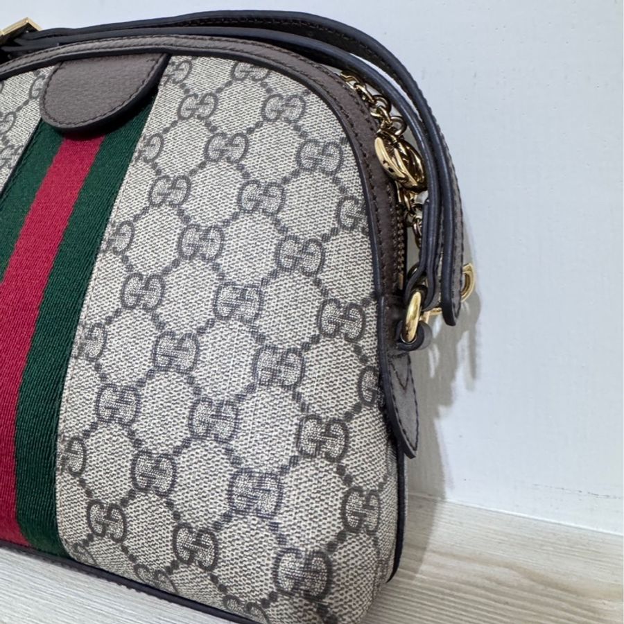 GUCCI-經典緹花Ophidia貝殼包-3
