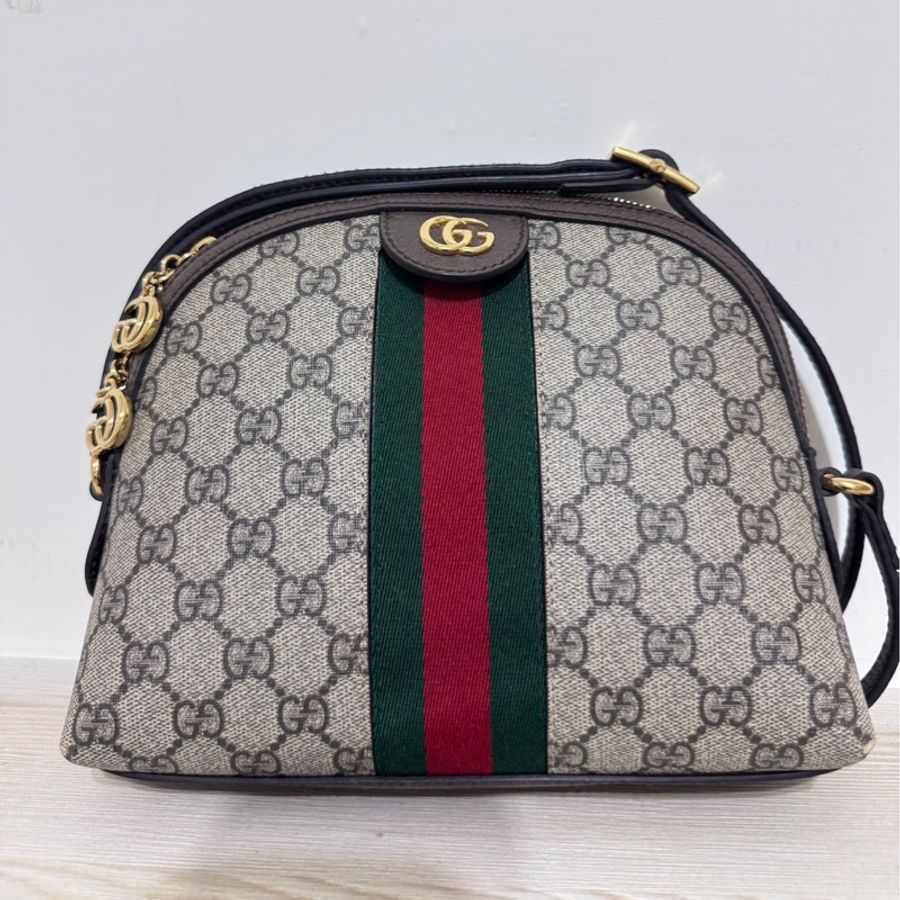 GUCCI-經典緹花Ophidia貝殼包-5