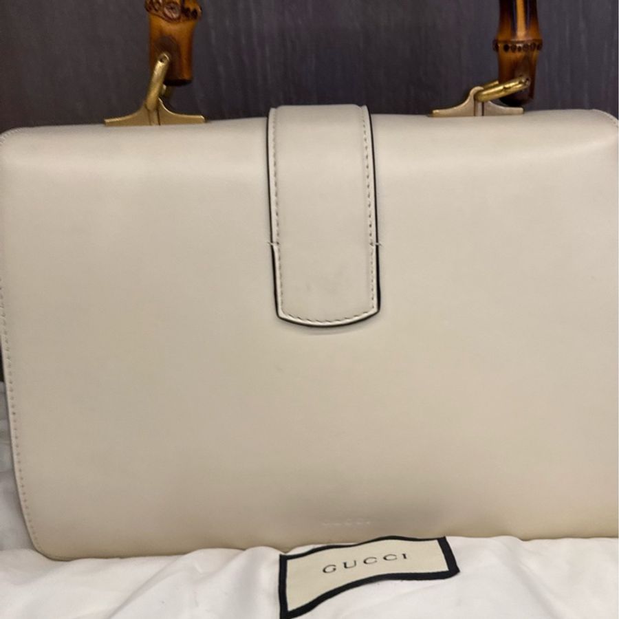 Gucci/古馳 酒神竹節包 黑標022 附件:塵袋-8