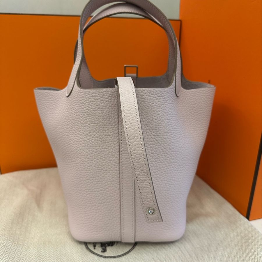 Hermes Picotin 菜籃子 18 夢幻粉-0