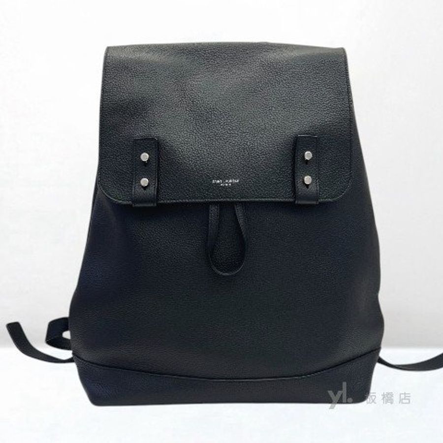 Y2008-YSL Sac de jour黑牛皮後背包 480585-1