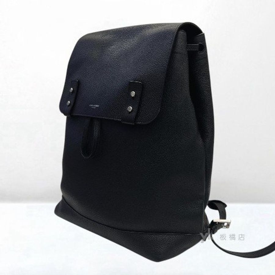 Y2008-YSL Sac de jour黑牛皮後背包 480585-3