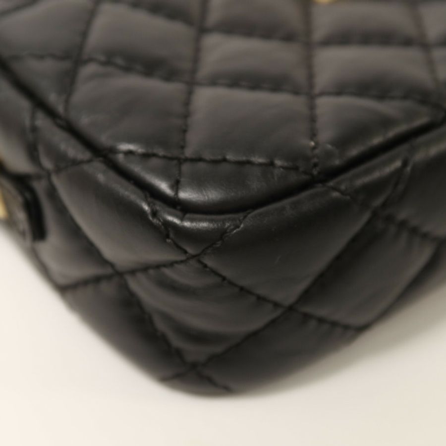 CHANEL 牛皮皮革Small Reissue 2.55 Camera Bag金扣鏈帶肩背袋-12