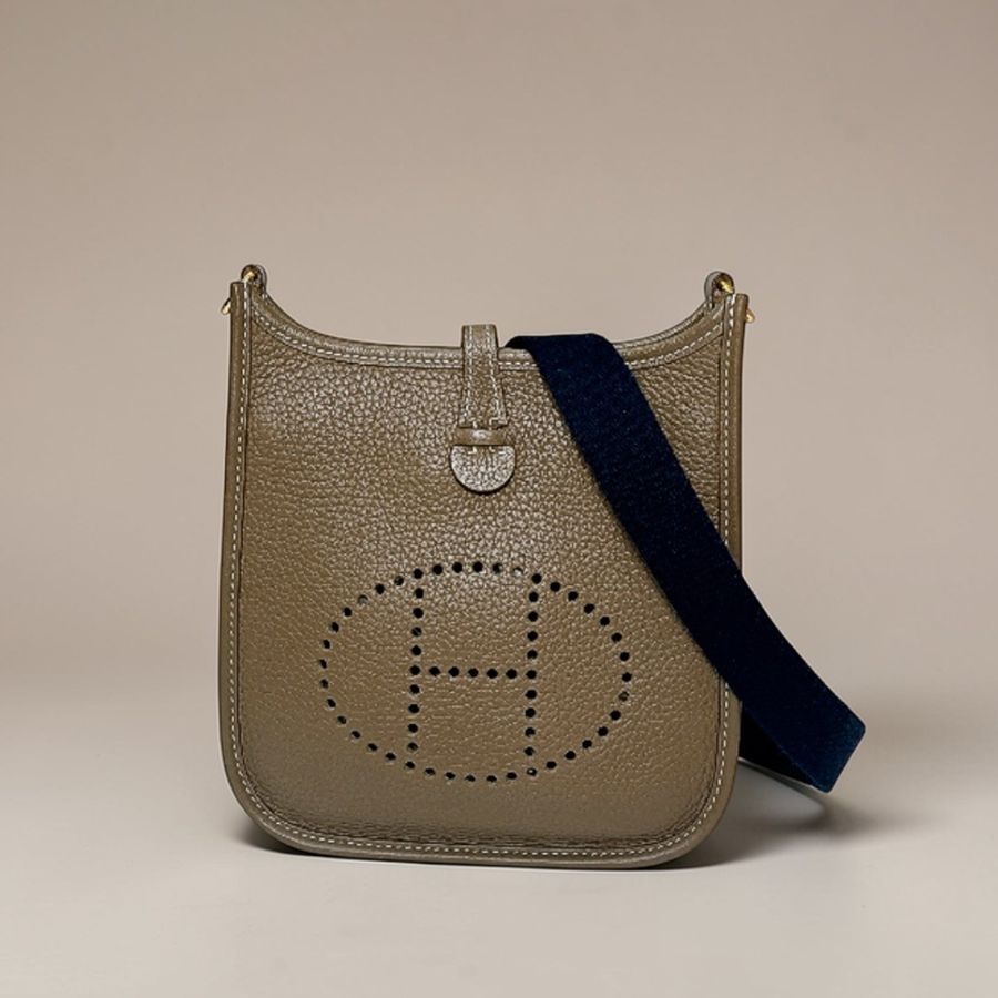 莉亞精品♡ Hermes Evelyne 16 大象灰 Z刻 二手-0