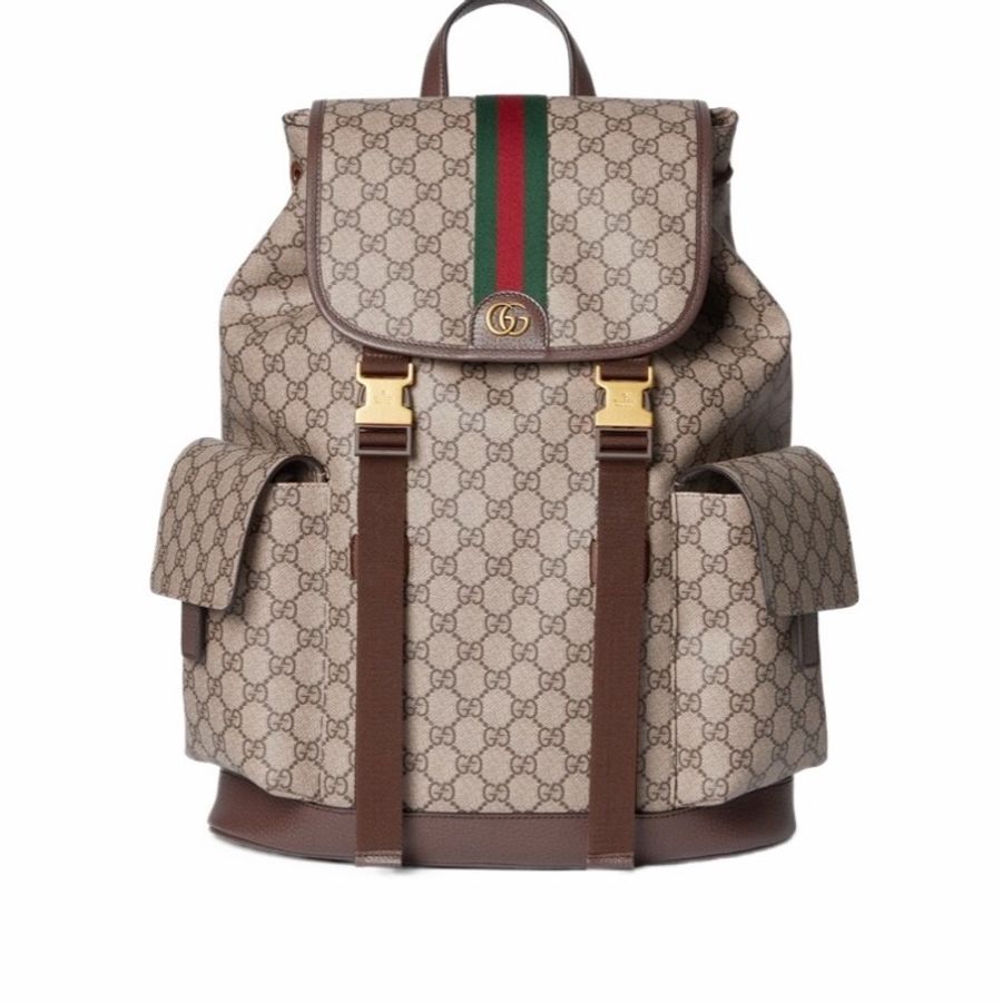 Gucci 男士 Ophidia系列大號背包均碼碼大號、35cm*12cm*46cm-0