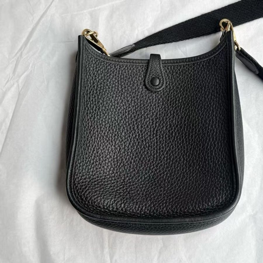 全配🈶24年購證❤️ 愛馬仕 #evelyne #黑金 #mini #hermes-7