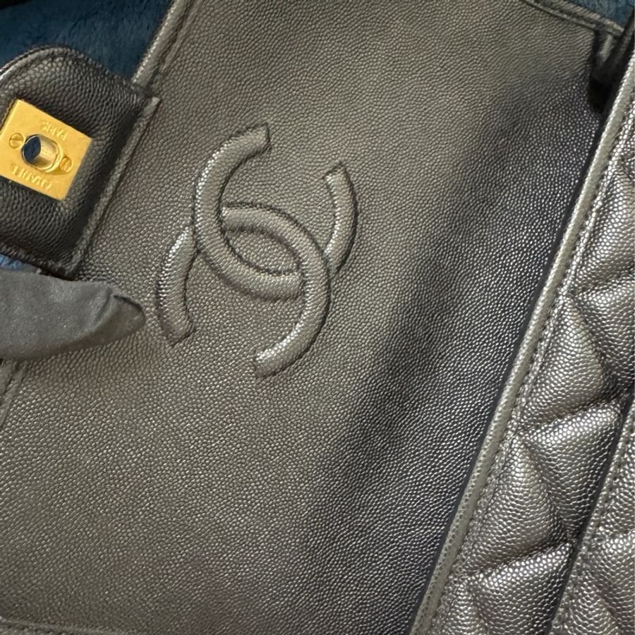 CHANEL 22K 小香郵差翻蓋 / Flap Messenger款(經典菱格+CC扣+鏈條皮穿鍊)-1