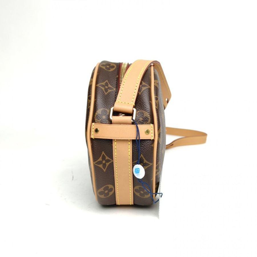 LOUIS VUITTON BOITECHAPEAUSOUPLE軟圓餅小號老花PVC晶片肩背包-1