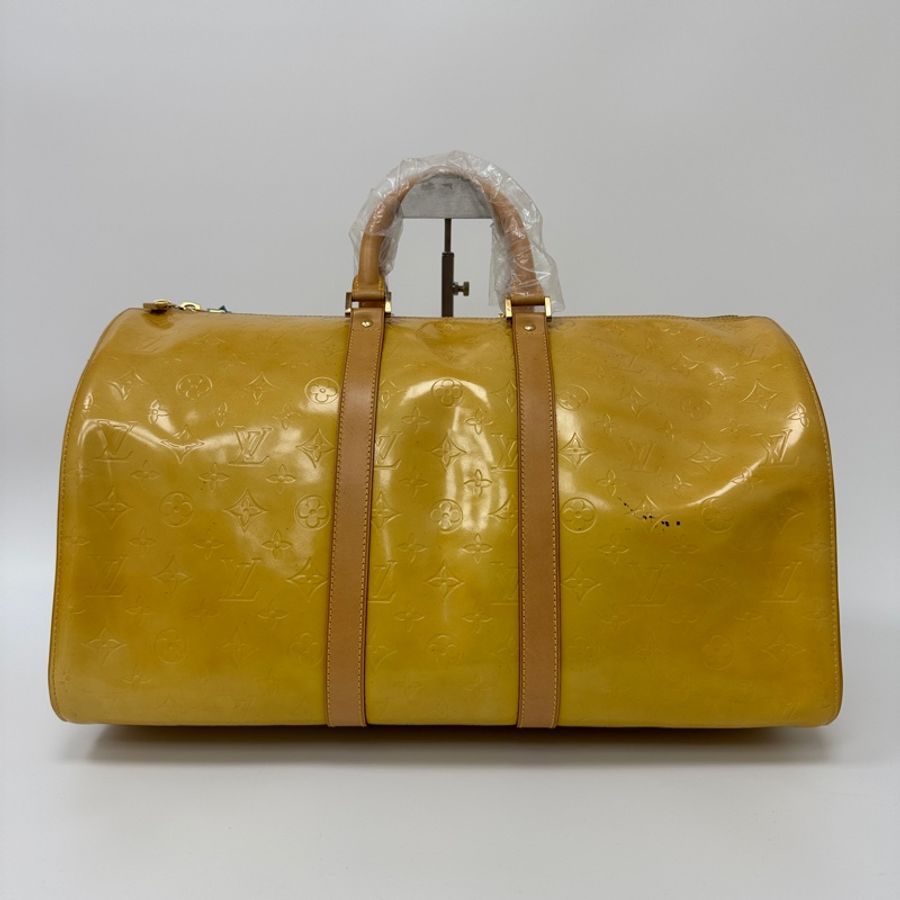 【赫蒂國際精品】 Louis Vuitton路易威登Vernis Mercer Keepall 旅行包 停產系列 vintage-3