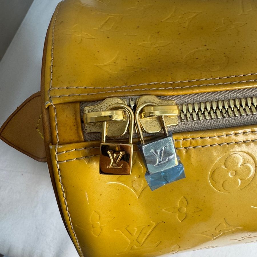 【赫蒂國際精品】 Louis Vuitton路易威登Vernis Mercer Keepall 旅行包 停產系列 vintage-9