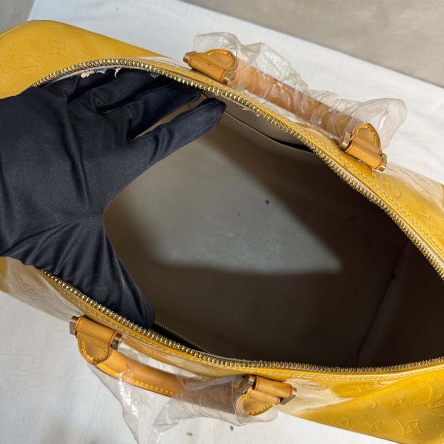 【赫蒂國際精品】 Louis Vuitton路易威登Vernis Mercer Keepall 旅行包 停產系列 vintage-11