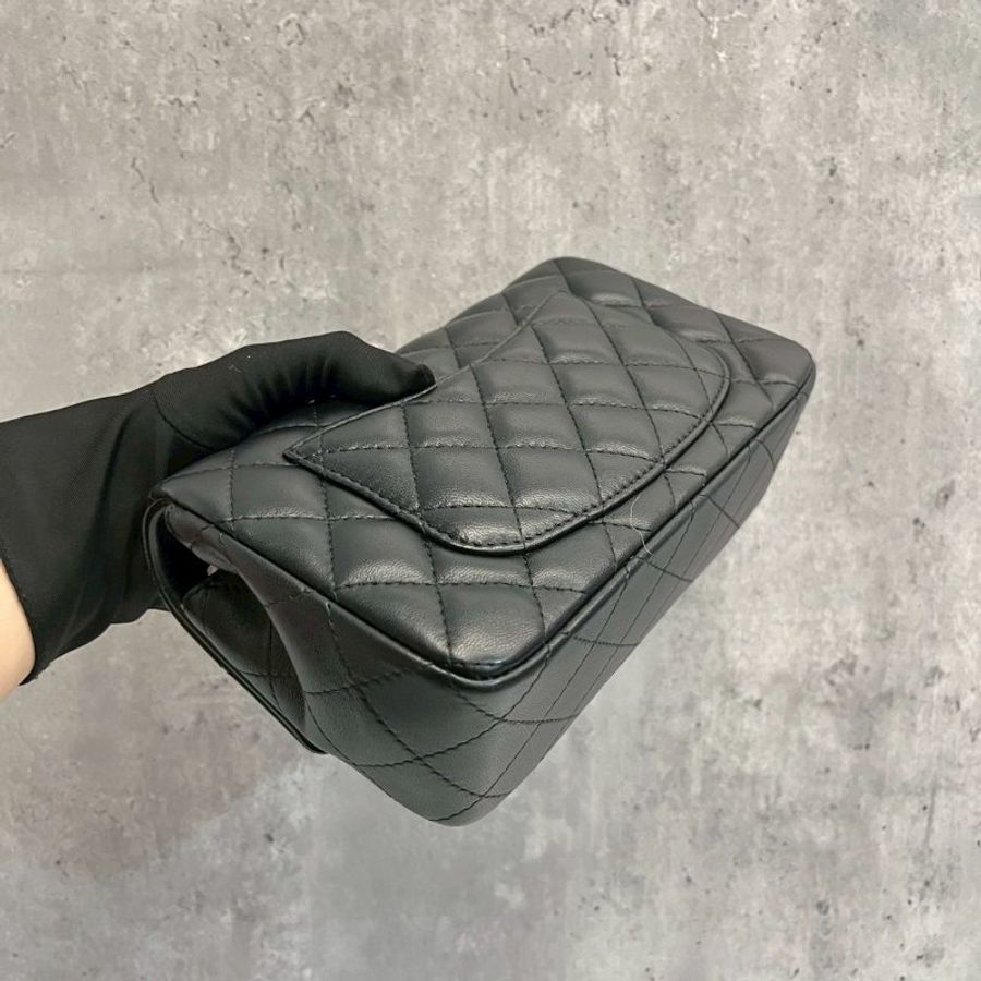 Chanel CF20 黑金 晶片款-11