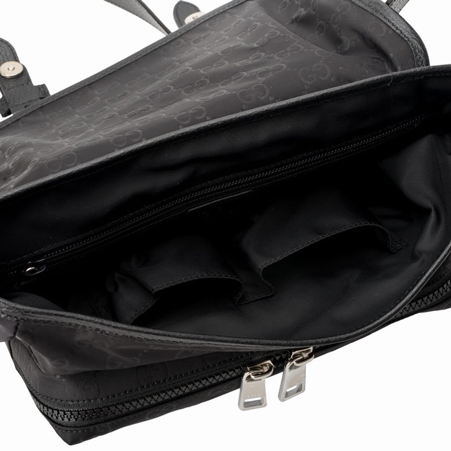 Gucci 男士 翻蓋單肩包均碼碼常規、28cm*11cm*23cm-3
